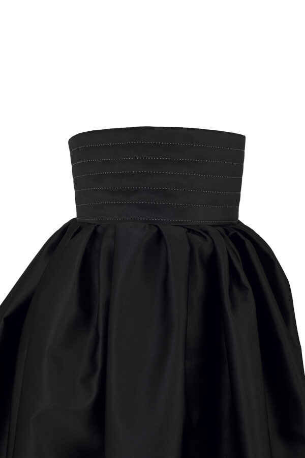 BURQA DRAPE MAXI SKIRT - Image 2