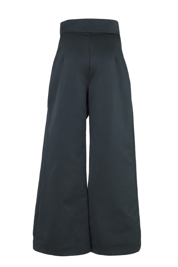 NAVY WRAP TROUSER - Image 2